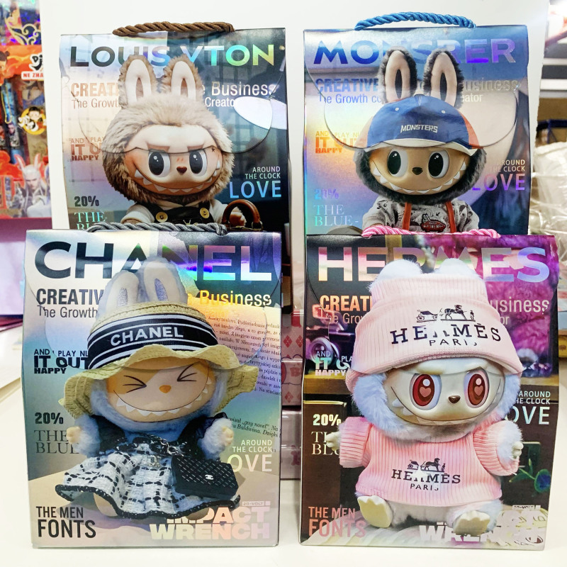 漫画ラブブラブブクリエイティブブラインドバッグ高価値ステッカーバッジブックゲルペンポータブルブラインドボックスギフトパック|undefined