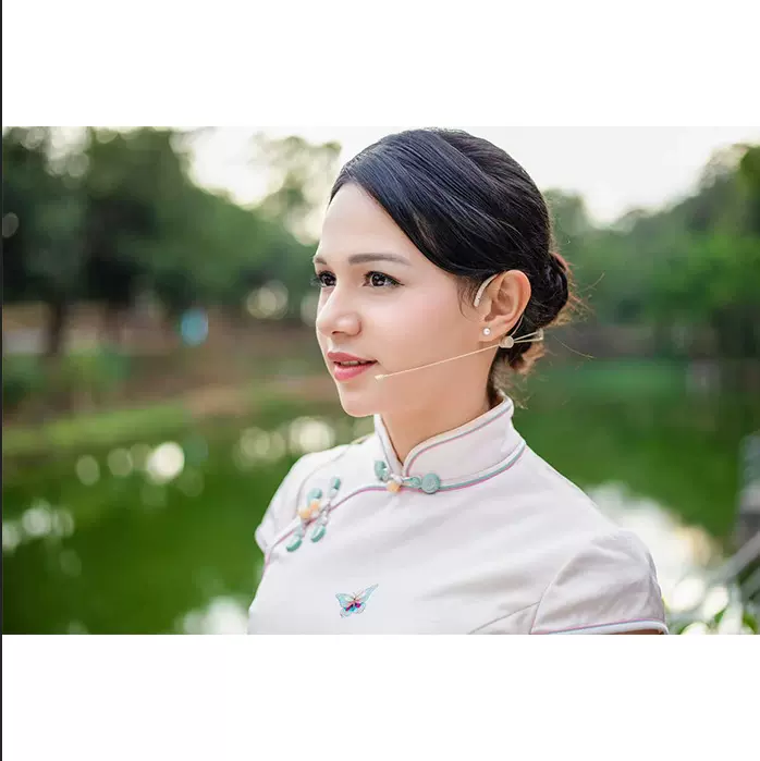 肤色头戴麦克风话筒咪 演出剧院会议教学头戴式 麦老师Z-1710