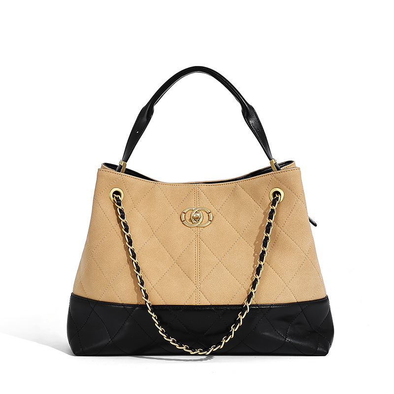 Xiaoxiangfeng2025 nuevo otoño y invierno de Nicholls herramienta de hierro de un hombro, bolsa de mano de moda de gran capacidad, bolsa de mano