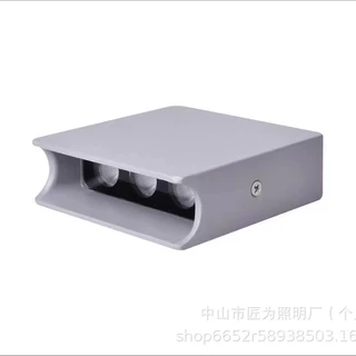 工厂直供新款室外方形台阶灯外壳套件