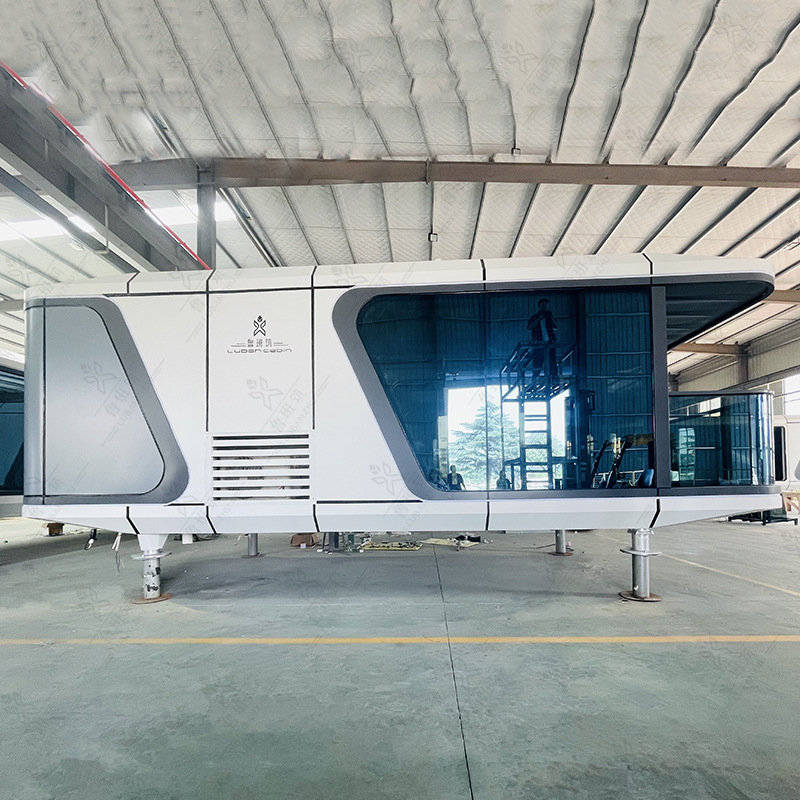 Silencioso Internet celebridad Hotel nicho lugar de viaje alojamiento móvil cinco personas B & B cápsula espacial modular dosel Casa