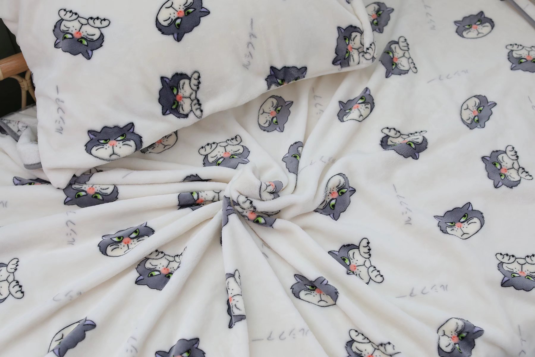 Cartoon flannel duvet