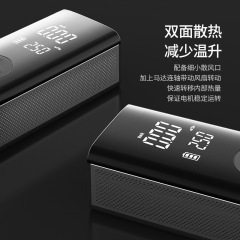 Wireless Car Tire Inflator Portable Tire Pump Smart Tyre Pressure Digital Display Lighting Electric Car Tire Inflator