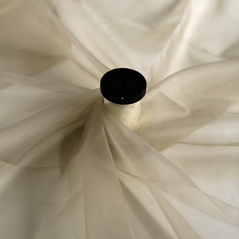 10d Ruyi ultra-delgada tela suave y transparente oigan tela de ropa de boda ropa de estilo chino pañuelo de baile tela de gaza