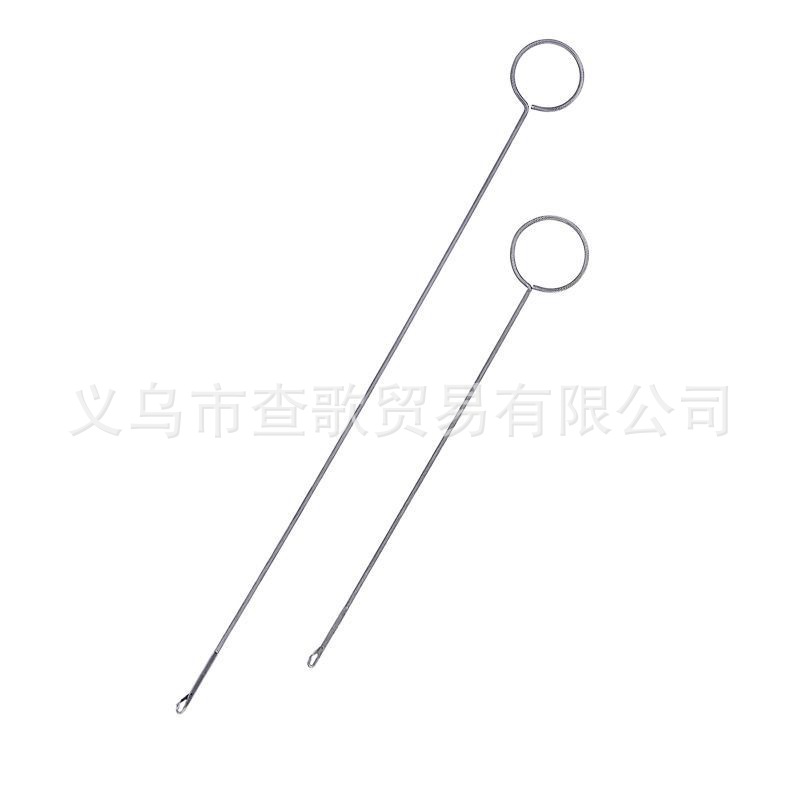 Hecho a mano DIY dispositivo de giro interior dispositivo de giro Dispositivo de ganchillo patchwork cinturón de giro Dispositivo de enhebrado de la cuerda dispositivo de corte de aguja trasera larga corta