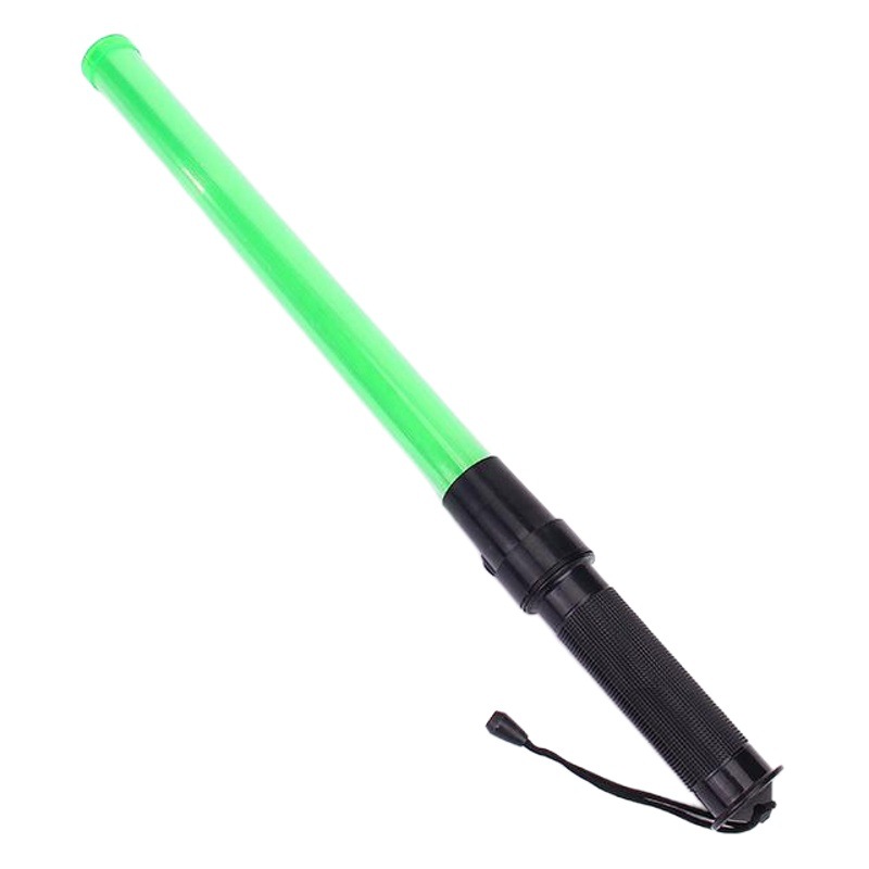 Entrega de una sola pieza de señal de tráfico stick flash de luz de comando tipo de batería 41cmLED advertencia de tráfico stick suministro directo de fábrica