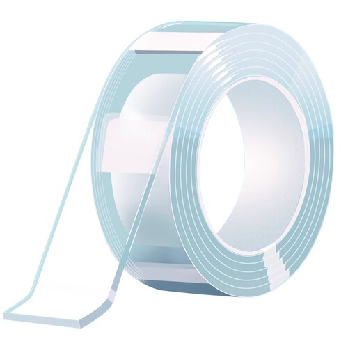 Colorful Strong Double-Sided Tape, Transparent Waterproof Traceless High-Temperature Resistant Strong Water Washable Magic Tape Wholesale