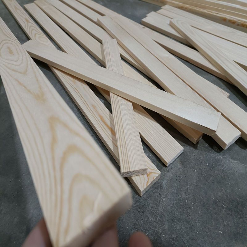 松木板园林建筑室内装饰木实木长方形木板松指接板衣柜橱柜板