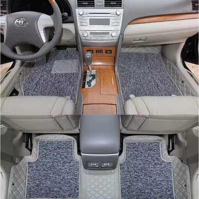 Applicable to Toyota Camry Ayaqaltılar (Kovriklər) - gray-black-gray-cedar