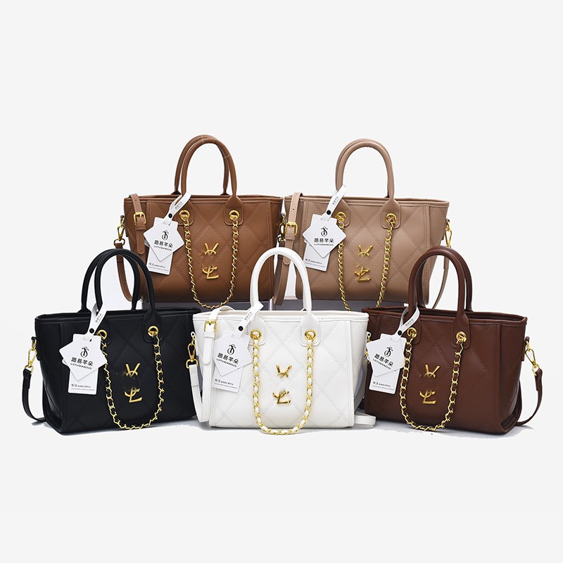 2025 New Fashion Simple Large-Capacity Bag Women's Portable Shoulder Crossbody Women's Bag Tote Bag High Quality Foreign Trade