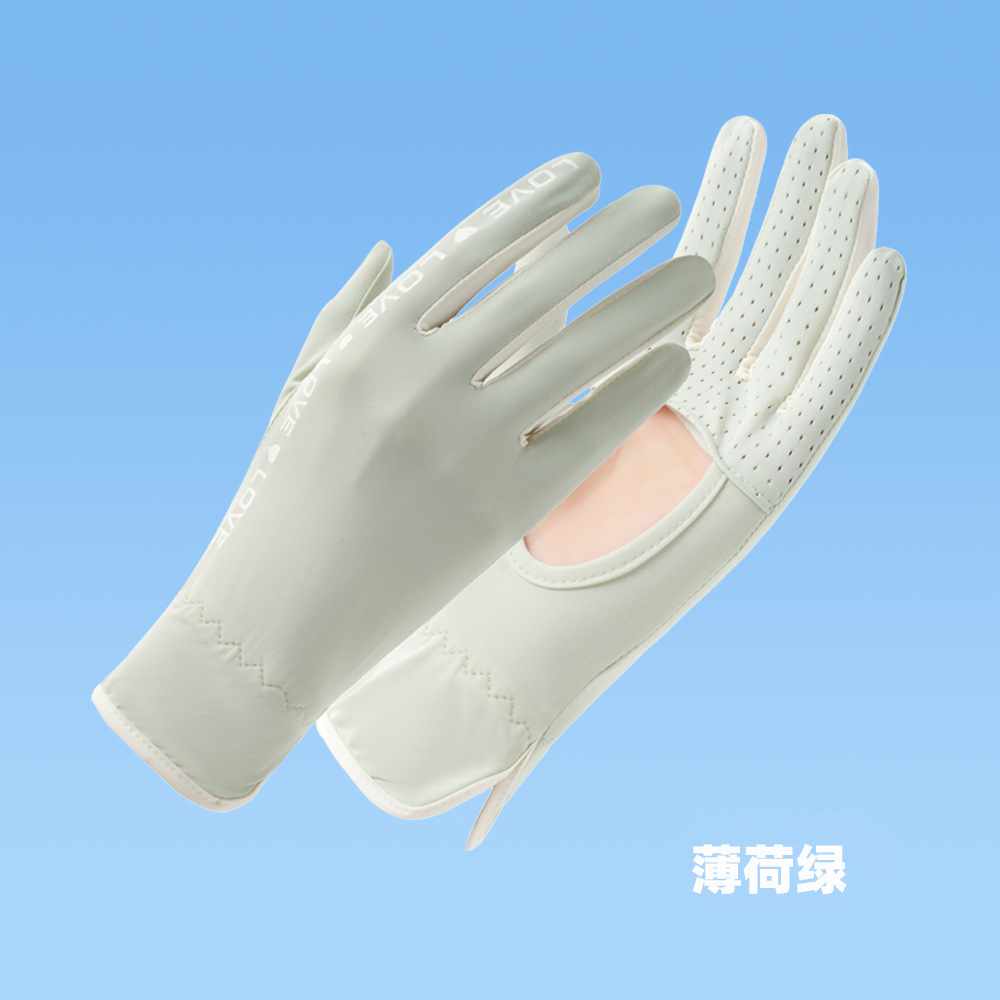 Mangas de hielo de protección solar alargadas, protección UV para mujeres, conducción al aire libre, seda de hielo para mujeres, ciclismo de verano, mangas de protección solar para deportes