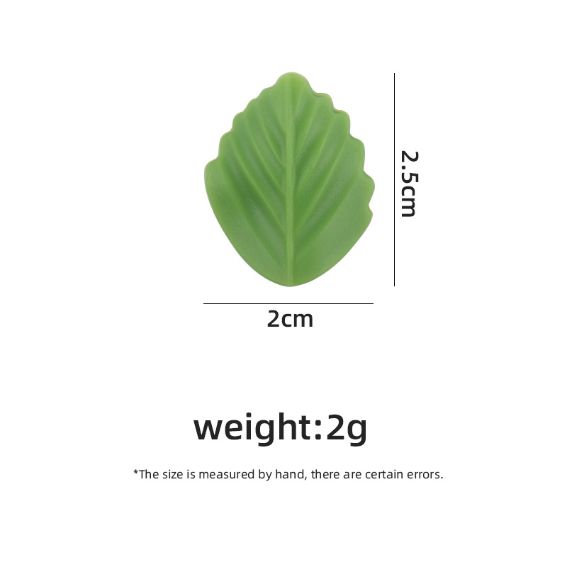 Bebé suministros de silicona dibujos animados hoja DIY bebé mordida chupete cadena teether pulsera accesorios juguete