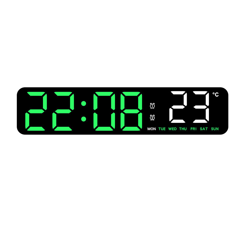 Pantalla de tiempo creativa de red led reloj digital reloj electrónico decoración de escritorio nocturna silenciosa 2811 image 8