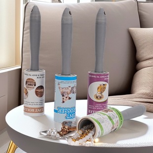 Pet Hair Remover Tearable Roller Dust Paper Felt Roller Brush Hair Remover Clothes Remover Roller