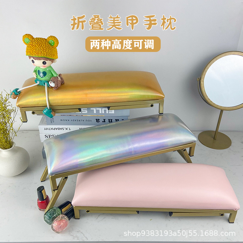 [El comercio exterior de nuevos productos calientes] plegable de uñas de pestañas almohada traje minimalista estera de mesa japonés almohada de uñas