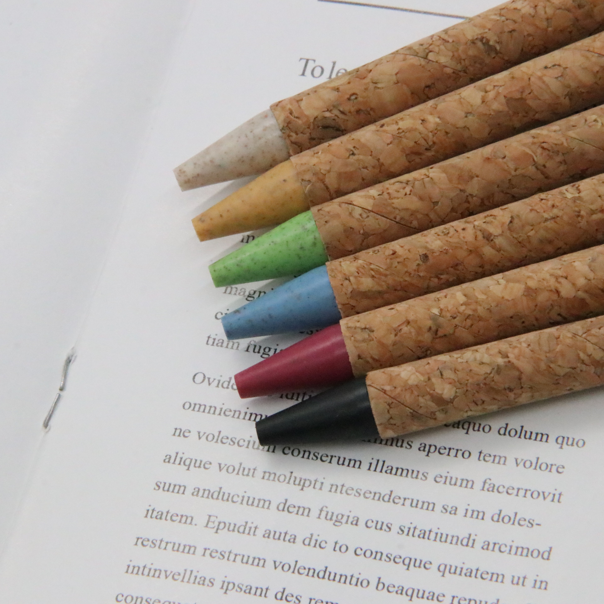 Tubo de papel bolígrafo pluma de prensa de publicidad bolígrafo pluma de regalo Pluma Medio Aceite de recarga transfronteriza exclusiva