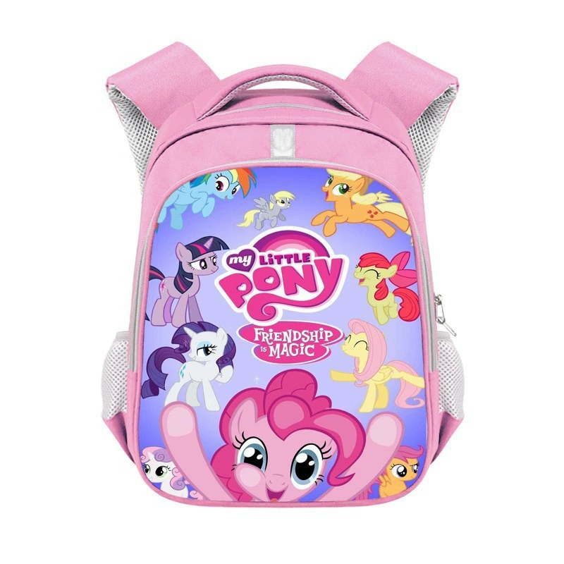 Pony, светоотражающий вместительный рюкзак для учащихся, полиэстер