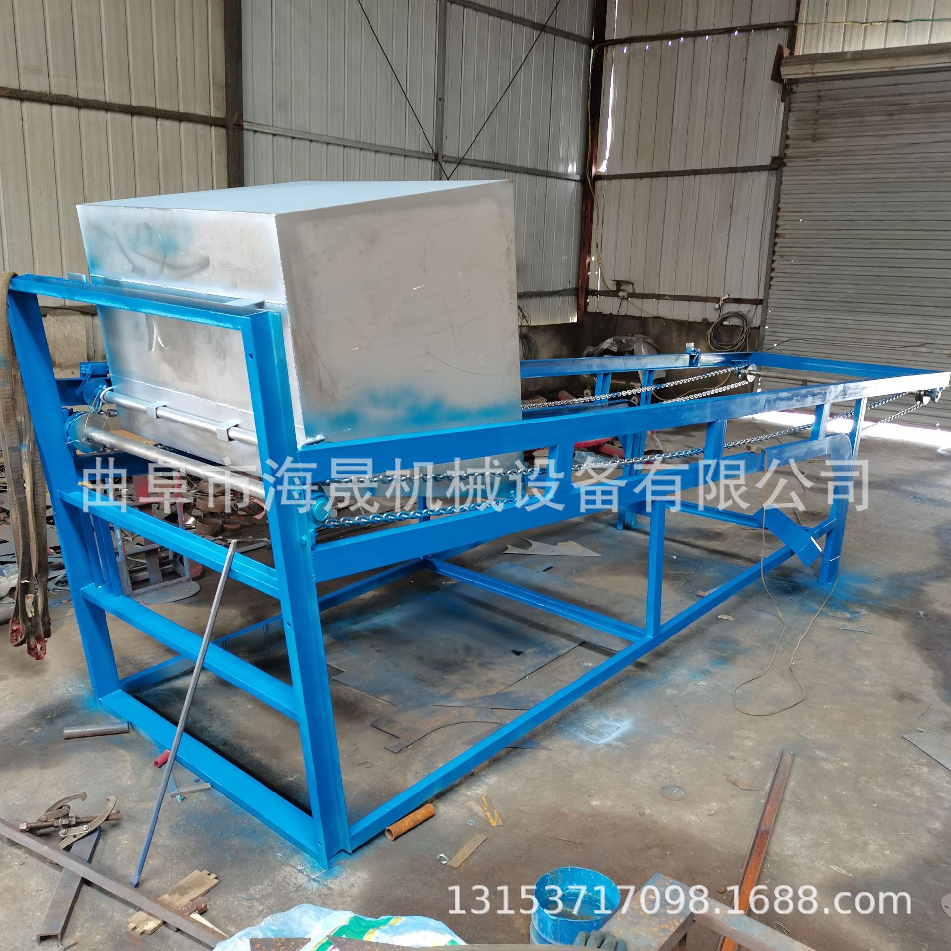 自动卸料翻斗式上料输送机 饲料煤粉链条单斗提升机