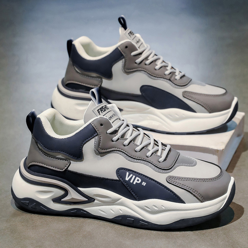 Zapatos de hombre 2026 nuevo otoño juvenil estudiantes de secundaria anti-deslizante para niños con suela suave zapatos de corrida casuales de moda