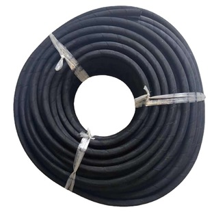 Black cloth rubber tube spray second high pressure air high temperature resistant oil-resistant mud plus water feeding linen pattern soft pump steam