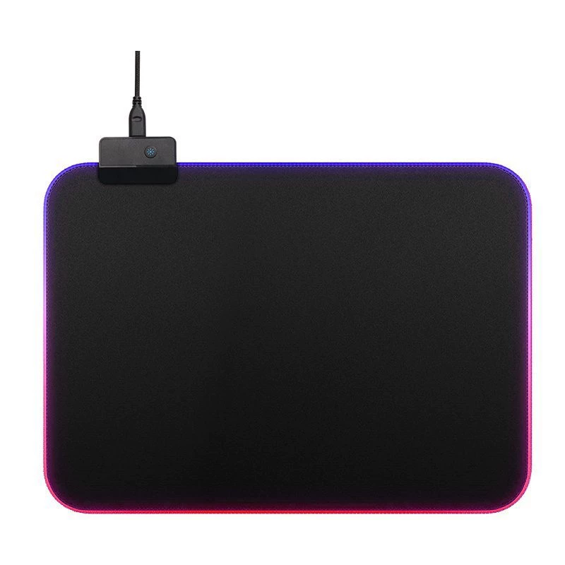 Большой RGB коврик для мыши и стола, 350×250×3 мм или 800×300×4 мм, противоскользящее резиновое основание