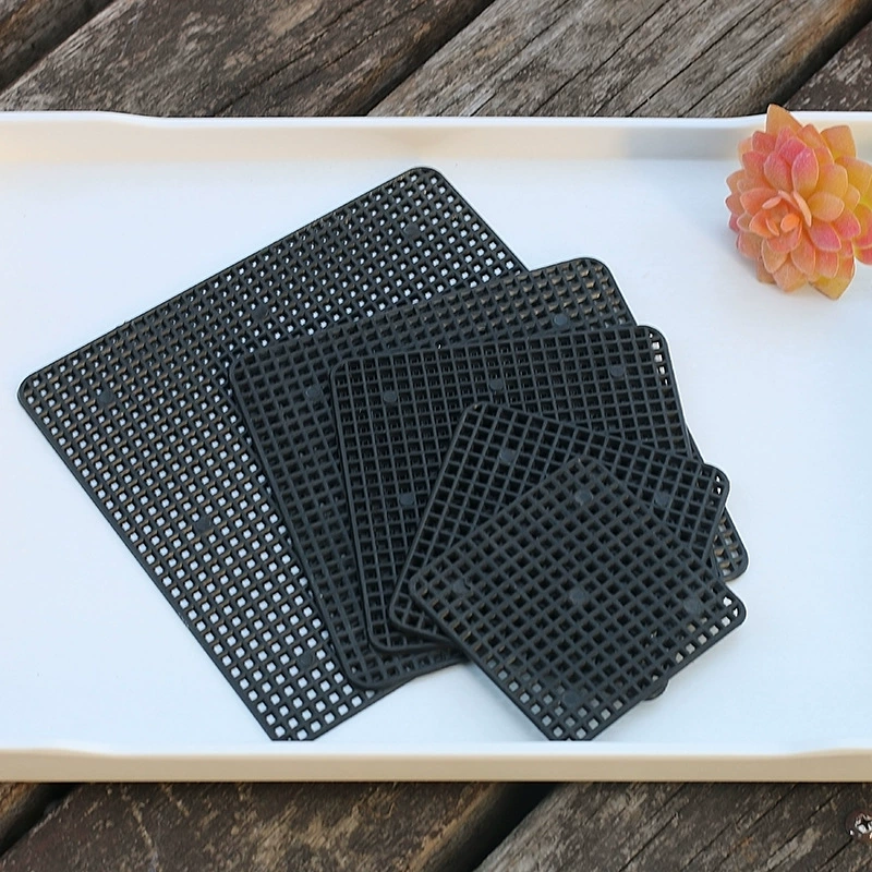 Прокладка для цветочного горшка мясистый инструмент пластиковый цветочный горшок прокладка с квадратным дном проницаемая Подушка сетка герметичная почва герметичная сетка
