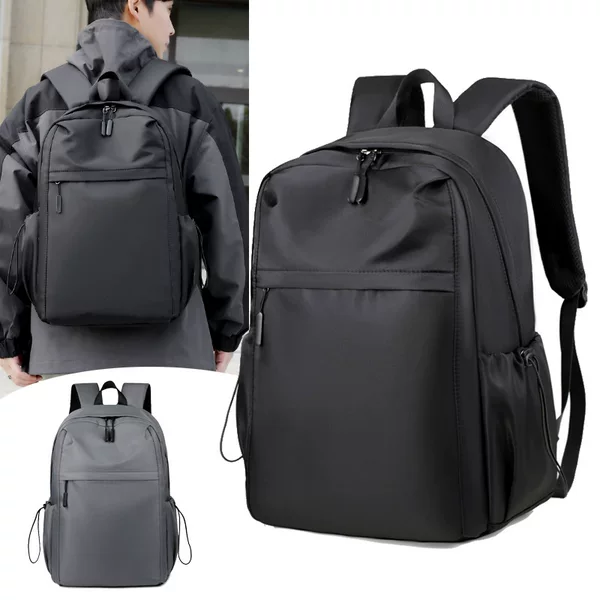 Korean version of the new shoulder bag solid color design manufacturers a generation of cross-border export backpack high school students shoulder bag