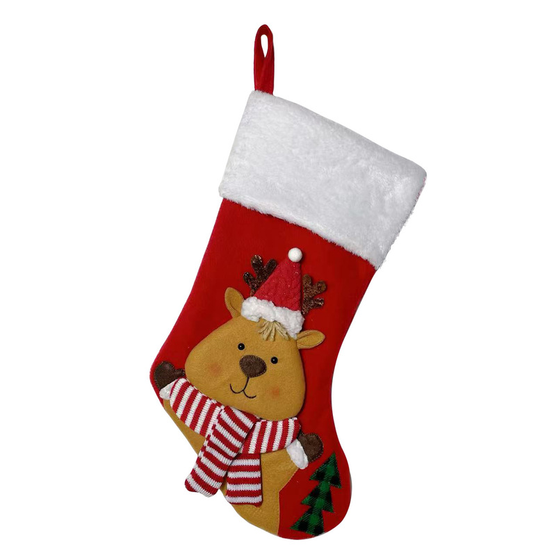 国境を越えたクリスマス靴下クリスマス装飾品クリスマスナイフフォークセットクリスマスプレゼント袋クリスマスツリーストラップ|undefined