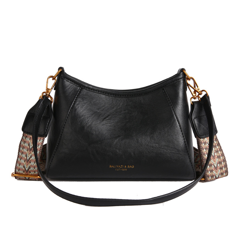 Luxury Oil Wax Leather Retro Mini Bag For Women 2026 New Autumn/Winter Versatile Crossbody Handheld Boston Bag - Thumbnail 7
