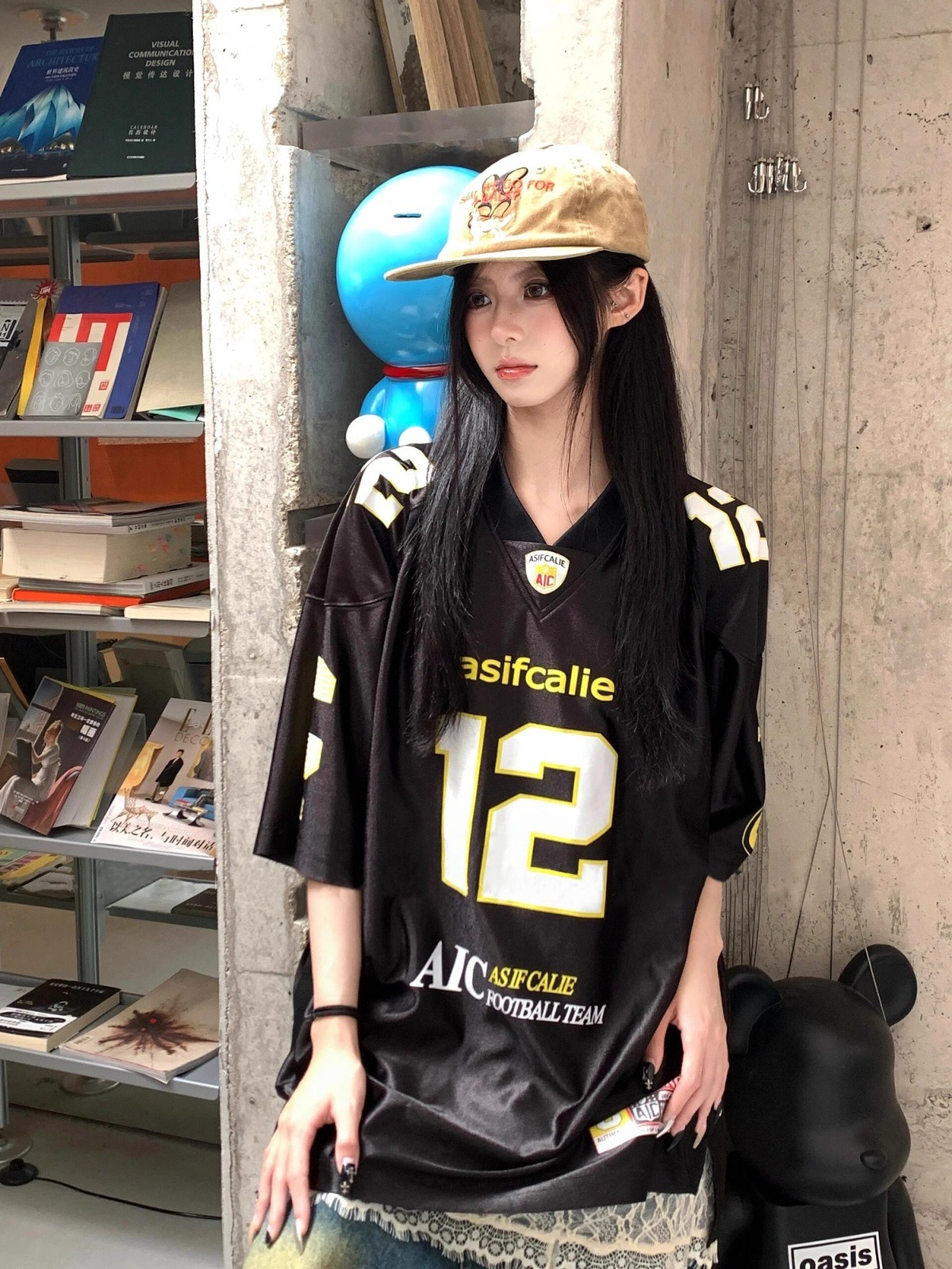 Summer American-style Printed Loose Short-sleeve Jersey Men And Women, Street Sports Casual T-shirt For Couples_viptrois.com