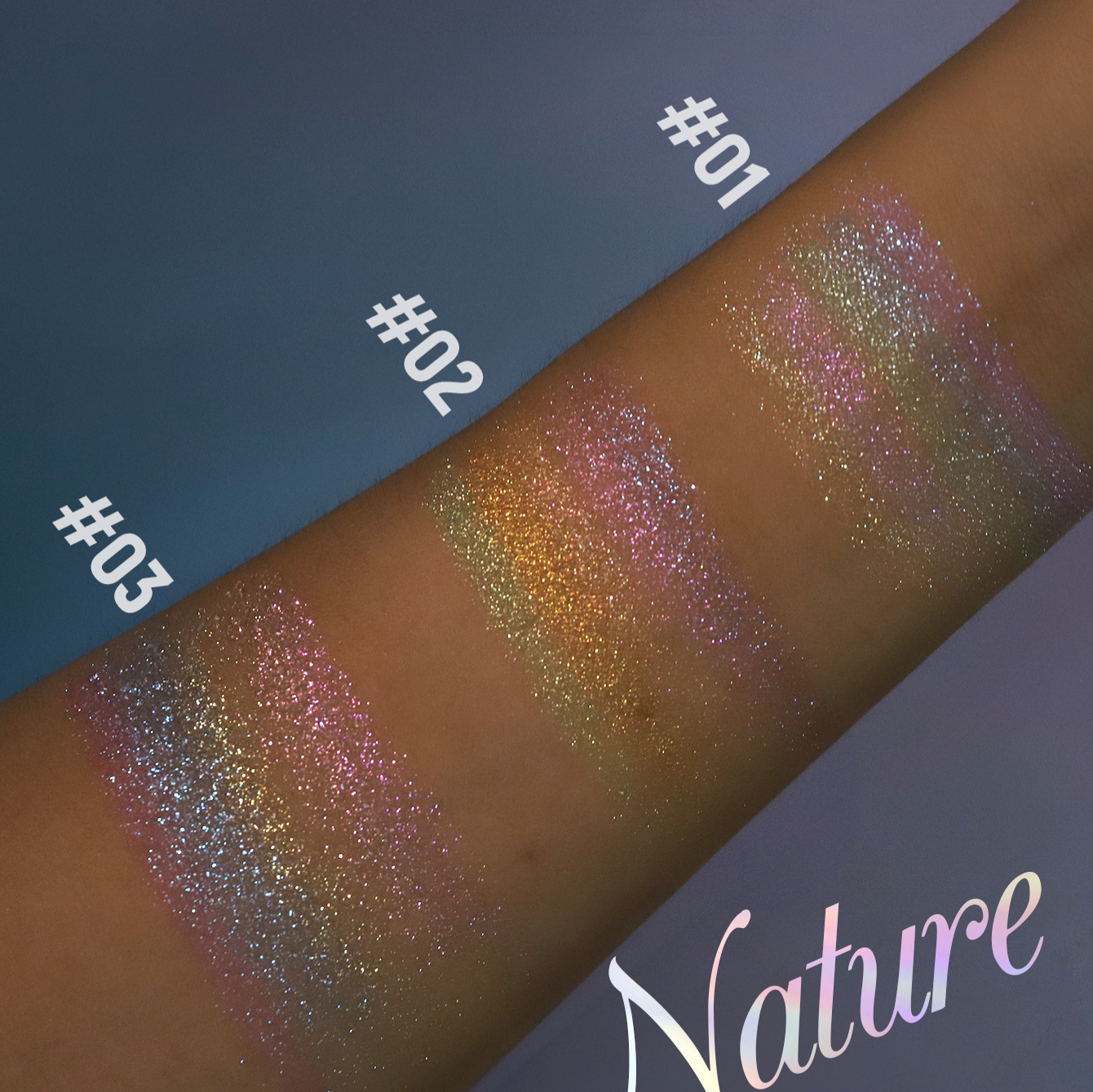 Transfronterizo de sombra de ojos de dragón de color de cinco colores de resaltos de perla brillante HANDAIYAN sombra de ojos de maquillaje de sombra de ojos de brillo al por mayor