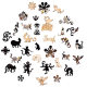 Church Cat Puzzle Cathedral Cat Alien Wooden High Difficulty Adult Version Puzzle Birthday New Year Gift