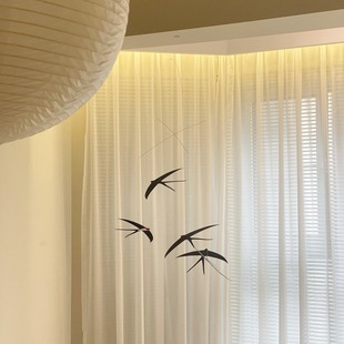 [One Hundred Express Delivery for a New Home] Air Swallow Balance Pendant Handmade DIY Material Package Default Item Living Room