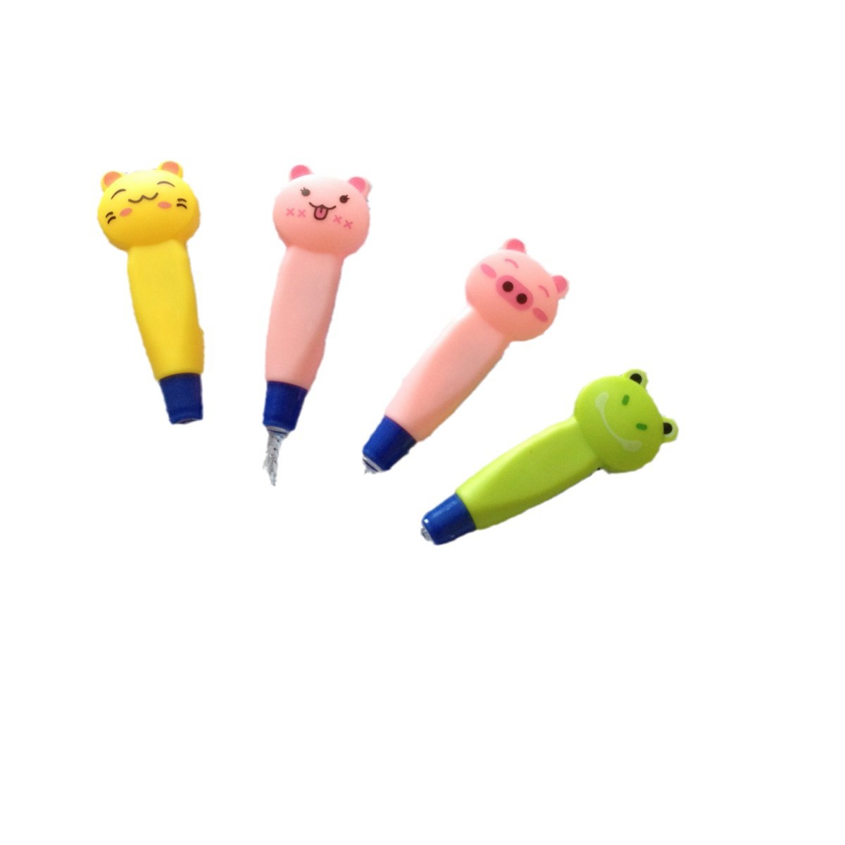 Dibujos animados de animales de limpieza extraíble oreja selección del oído luminoso oreja herramienta de limpieza del oído limpiador del oído