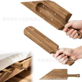 木质铺床单神器磁吸床垫升降器家用床单更换辅助工具木质抚平器