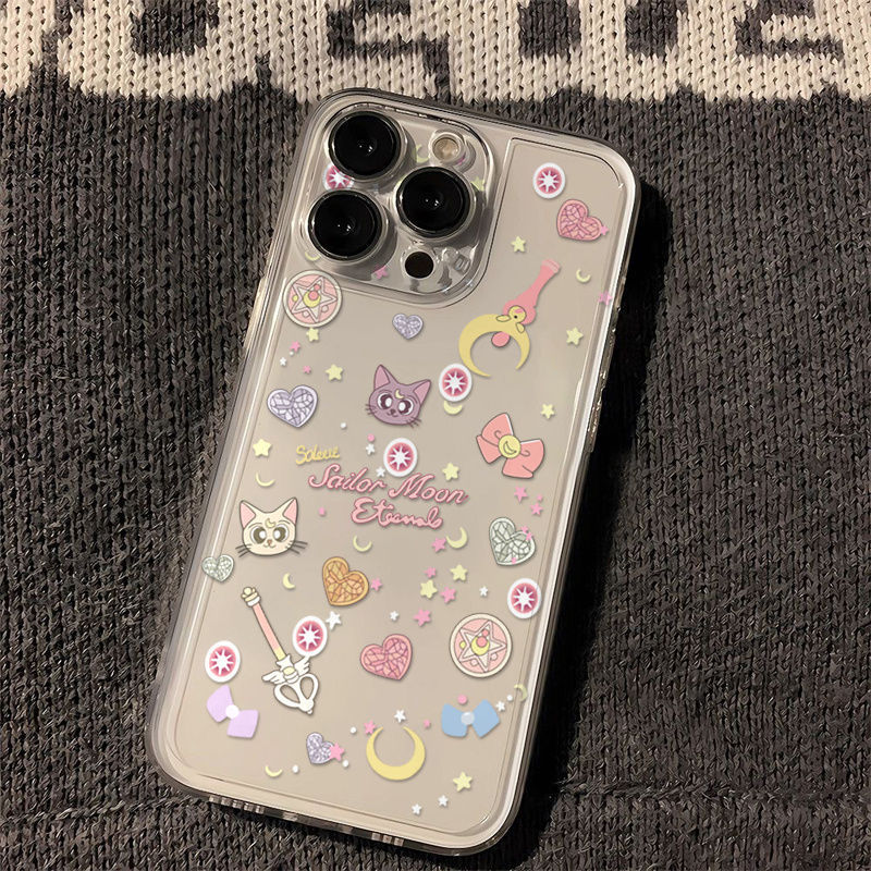 Luna kitten for Samsung S25 Ultra phone case S23 S24 S25 space shell fine hole S22 cross-border
