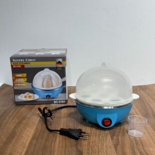 Foreign Trade Cross-Border Household Small Porous Egg Cooker, Egg Steamer, Quick Egg Steamer, Dormitory Artifact, Fitness Essential
