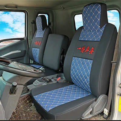 Modelə uyğun (Original) oturacaq örtükləri, Truck light truck seat cover - colored-hemp-black-blue-co-pilot-seat-cover