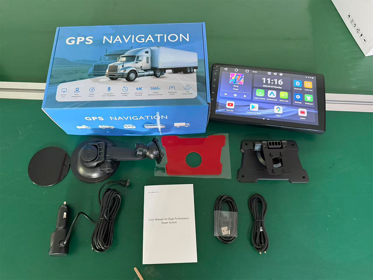 Cross-Border Portable Gps Navigation Android Carplay 7inch / 9inch Wifi Version Bluetooth Supports Netflix