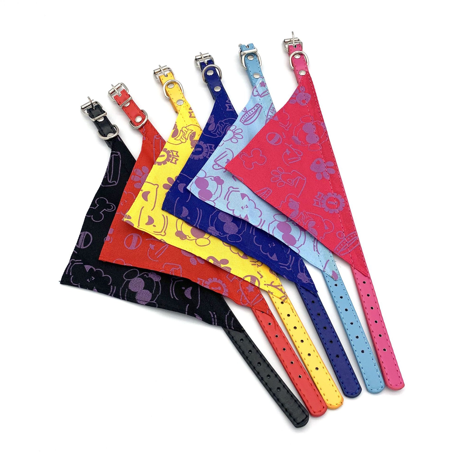 2025 nueva toalla de triángulo para mascotas collar de perro toalla de saliva para gatos Teddy Bo-Mei bufandas cuello