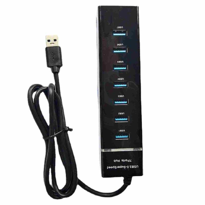 1.2m Usb3.0 High-Speed Splitter Notebook One to Seven 3 0 Hub Computer Conversion USB Hub