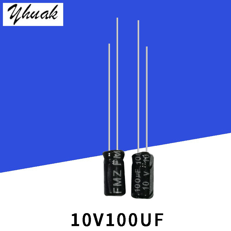原厂热销10V100UF 4*7高品质铝电解电容批发