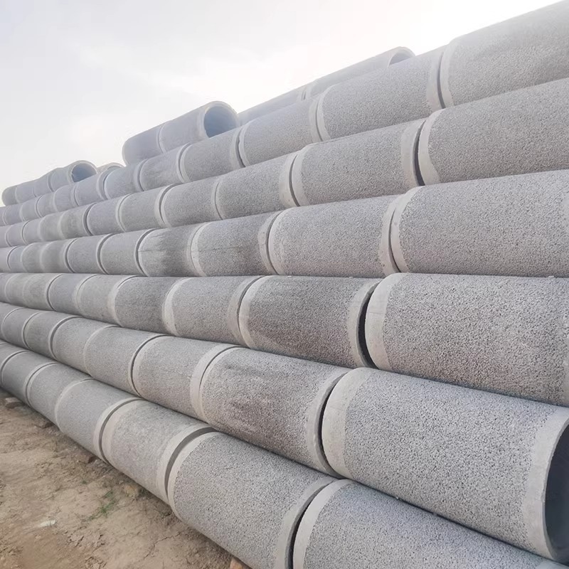 江苏徐州无砂水泥管厂家 井壁无砂管 水泥无砂透水管 无砂混凝土