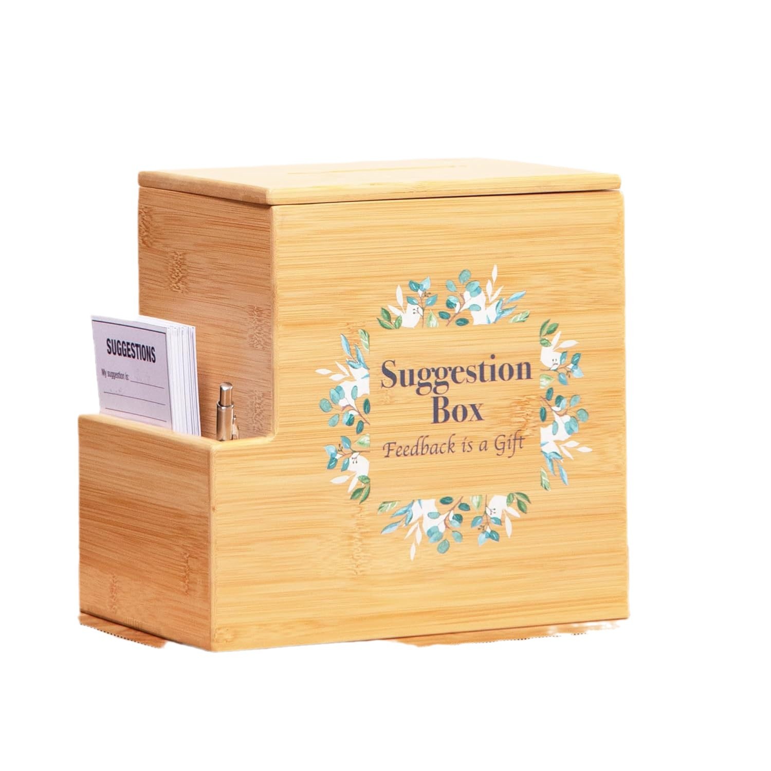 Buzón de Sugerencias de Madera para Votación y Donaciones image 6