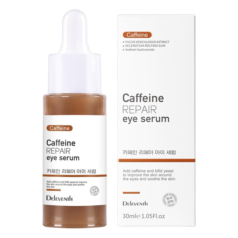 Korean Caffeine Essence Firming and Brightening Anti-Fat Granules Reducing Eye Bags and Dark Circles Eye Serum Authentic Product