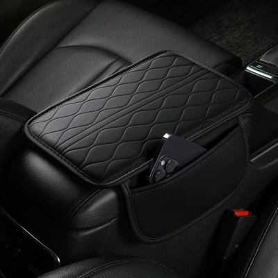 Wear-Resistant Central Armrest Storage — Universal Armrest box pad