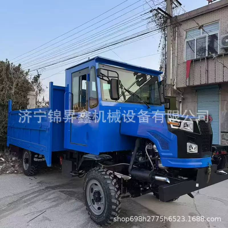 柴油四轮拖拉机工程自卸运输车载重王爬山虎农用四驱四不像农用车