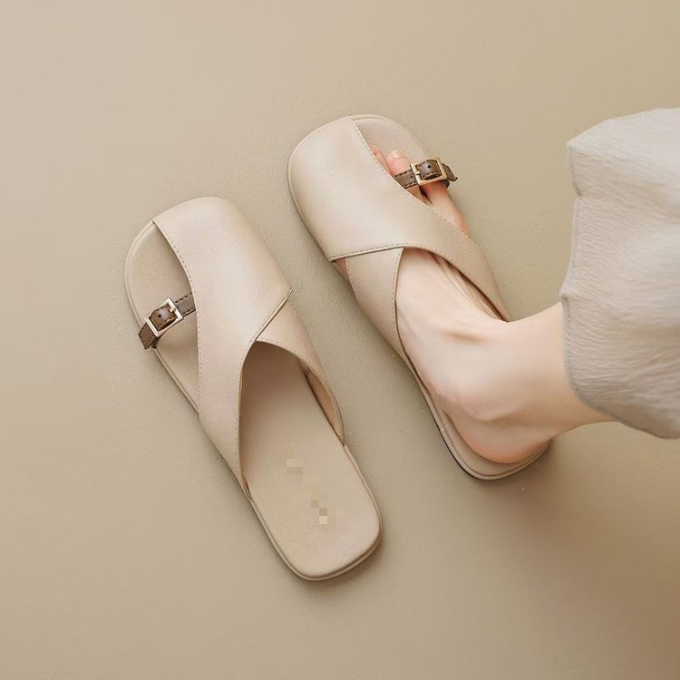 2026 nuevo estilo de oficina zapatos de cuero perezoso zapatos de mujer de verano