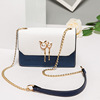 One-shoulder bag, universal chain, Hong Kong, 2023 collection, Korean style