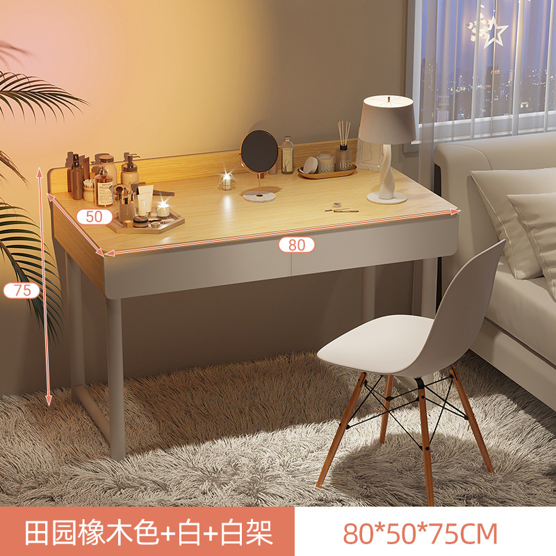 Mesa de maquillaje simple dormitorio de niñas hogar blanco comedor de vestir ins viento simple alquiler de escritorio de computadora